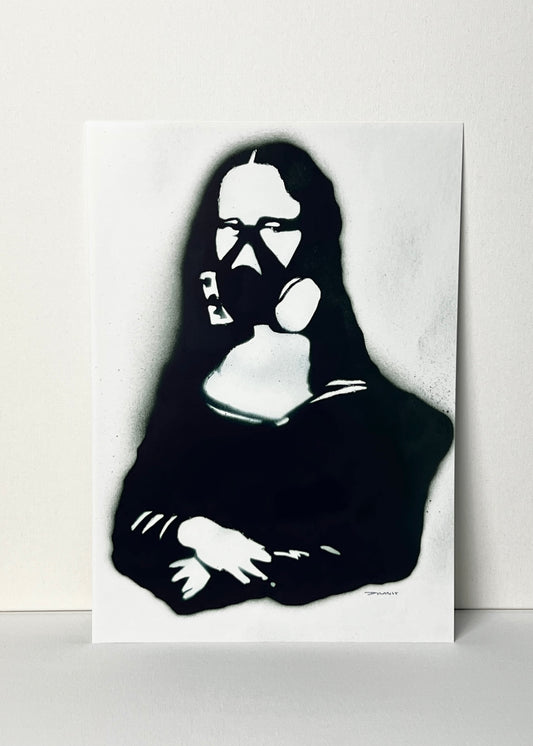 Mona Lisa Graffiti