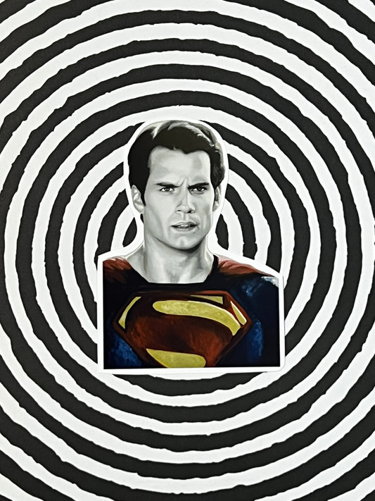 Henry Cavill Superman Sticker