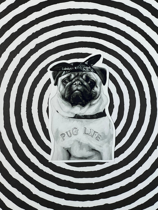 Pug Life Sticker