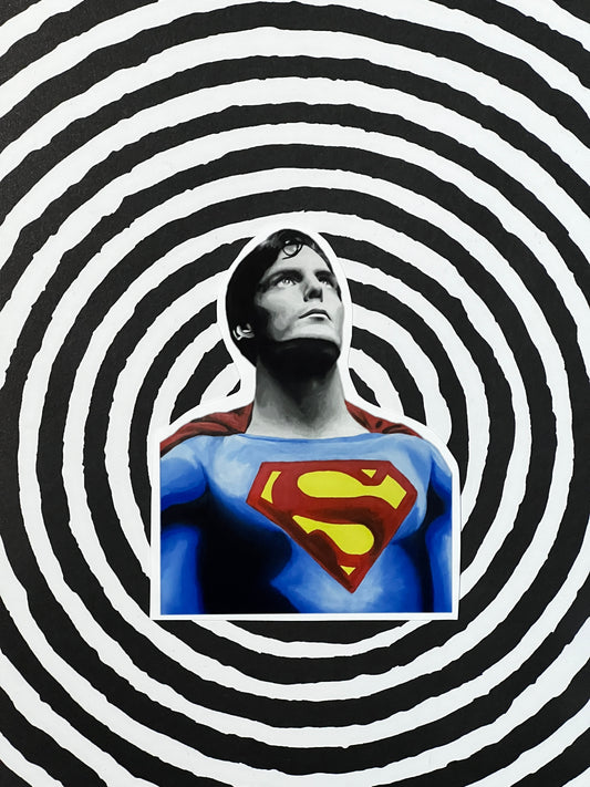 Christopher Reeve Superman Sticker
